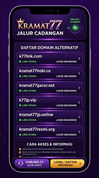 Link Alternatif Kramat77 untuk Pengguna Android