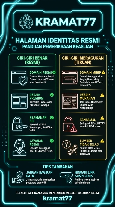 Halaman Resmi Kramat77 untuk Pengguna Android